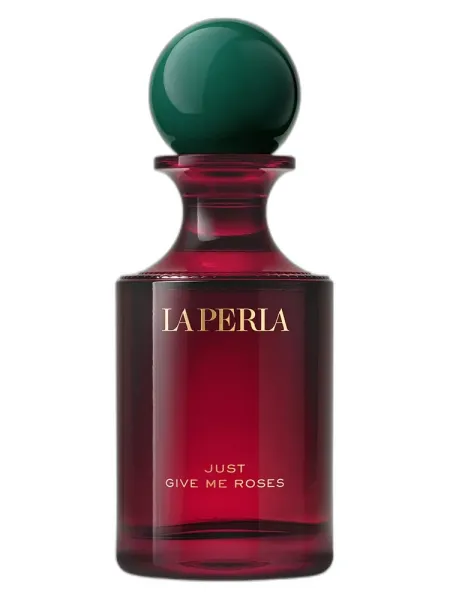 Frasco del perfume La Perla Just Give Me Roses unisex Eau de Parfum