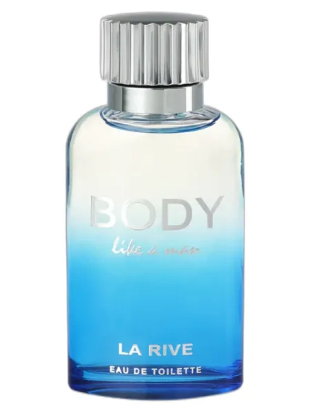 Frasco del perfume La Rive Body Like a Man Eau de Cologne