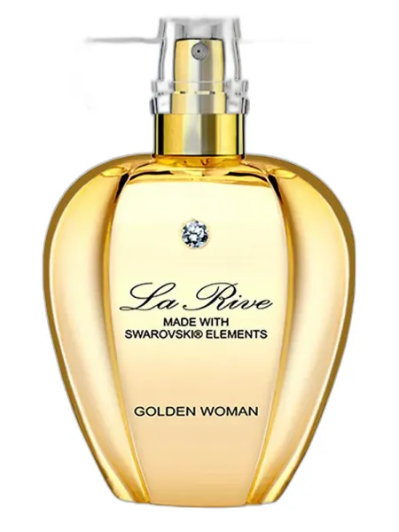 Frasco del perfume La Rive Golden Woman
