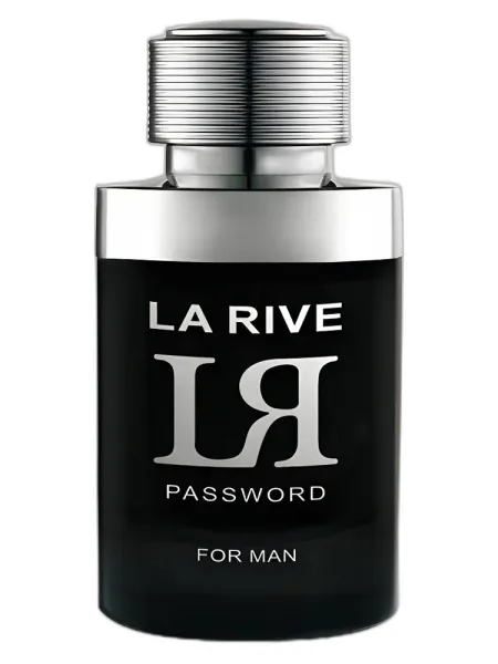 Frasco del perfume La Rive LR Password Eau de Cologne