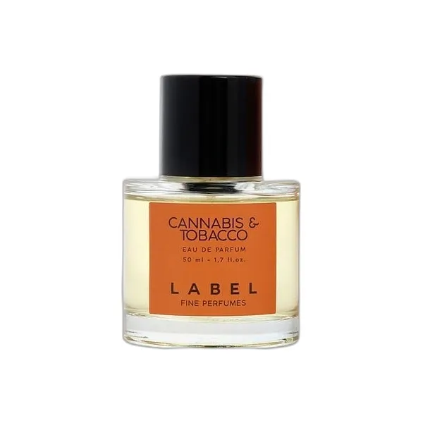Frasco del perfume Label Fine Perfumes Cannabis & Tobacco Eau de Parfum