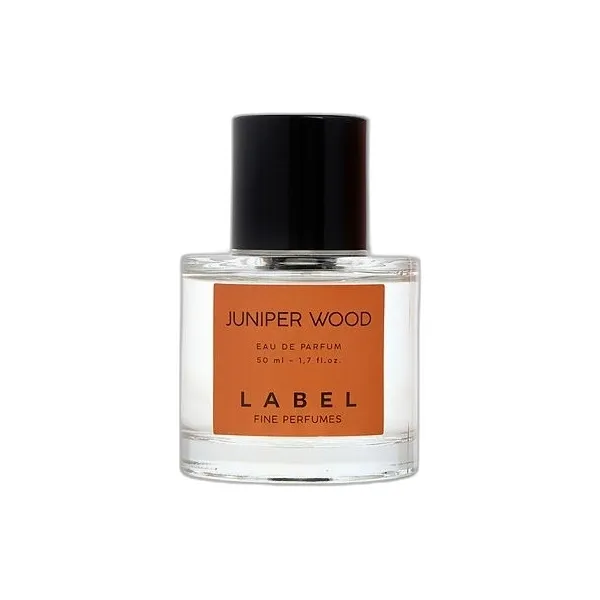 Frasco del perfume Label Fine Perfumes Juniper Wood Eau de Parfum
