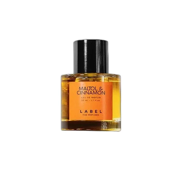 Frasco del perfume Label Fine Perfumes Maltol & Cinnamon Eau de Parfum