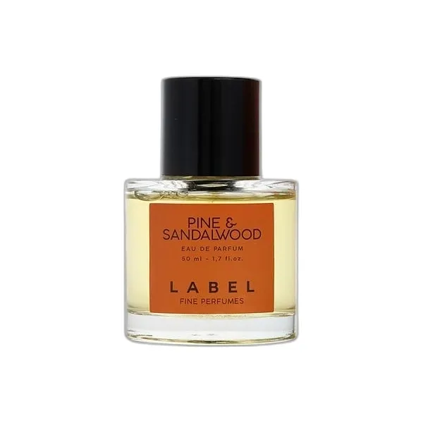 Frasco del perfume Label Fine Perfumes Pine & Sandalwood Eau de Parfum