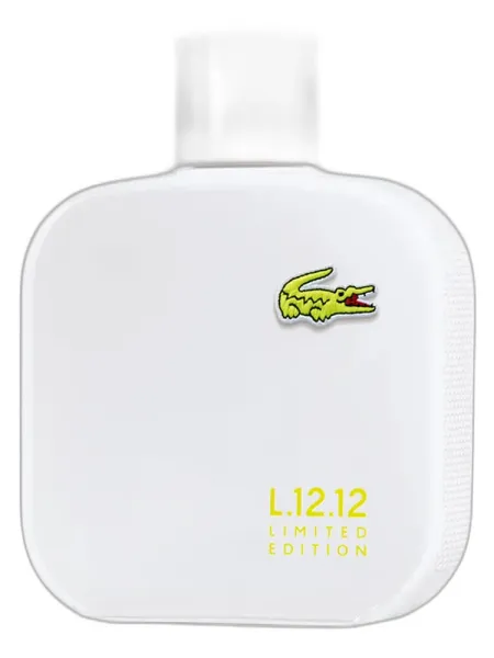 Frasco del perfume Lacoste Fragrances Eau de Lacoste L.12.12 Blanc Limited Edition Eau de Cologne