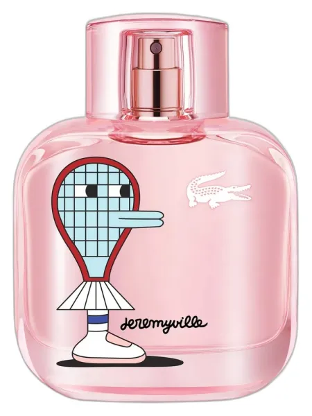 Frasco del perfume Lacoste Fragrances Eau de Lacoste L.12.12 Sparkling Collector Edition Pour Femme x Jeremyville Eau de Toilette