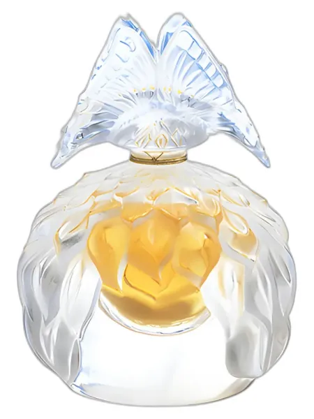 Frasco del perfume Lalique de Lalique Butterfly Crystal Flacon Eau de Parfum