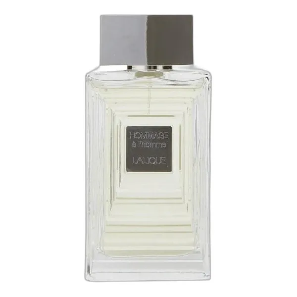 Frasco del perfume Lalique Hommage A L'Homme Eau de Toilette