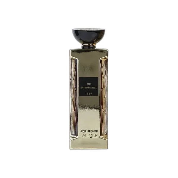 Frasco del perfume Lalique Noir Premier Or Intemporel 1888 Eau de Parfum