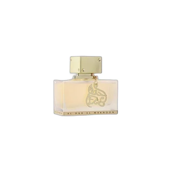Frasco del perfume Lattafa Al Dur Al Maknoon Gold Eau de Parfum
