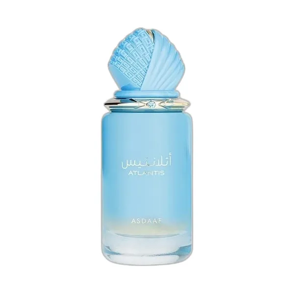 Frasco del perfume Lattafa Asdaaf Atlantis Eau de Parfum