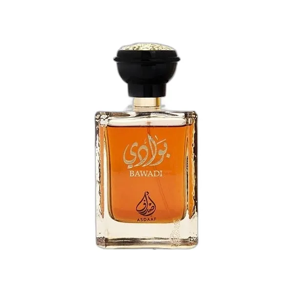 Frasco del perfume Lattafa Asdaaf Bawadi Eau de Parfum
