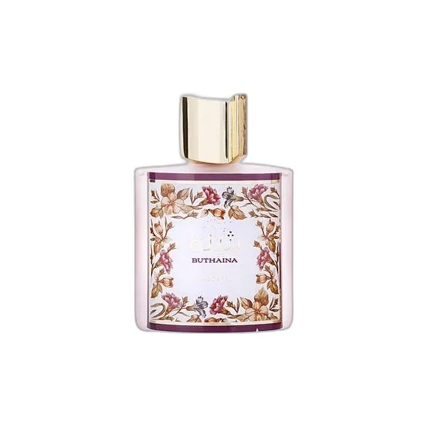 Frasco del perfume Lattafa Asdaaf Buthaina Eau de Parfum