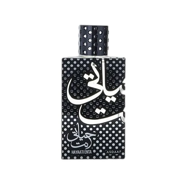 Frasco del perfume Lattafa Asdaaf Hayaati Enta Eau de Parfum