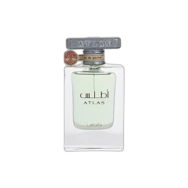 Frasco del perfume Lattafa Atlas Eau de Parfum