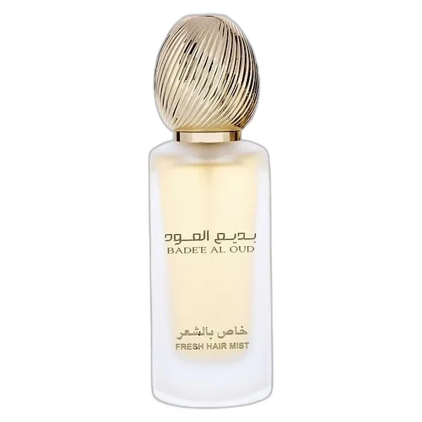 Frasco del perfume Lattafa Badee Al Oud