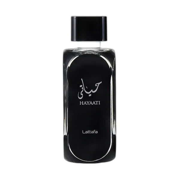 Frasco del perfume Lattafa Hayaati Eau de Parfum
