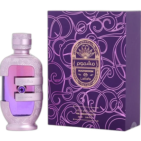 Frasco del perfume Lattafa Mashmoon