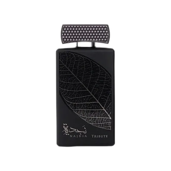 Frasco del perfume Lattafa Najdia Tribute Eau de Parfum