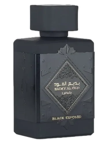 Frasco del perfume Lattafa Perfumes Lattafa Bade'e Al Oud Black Exposed