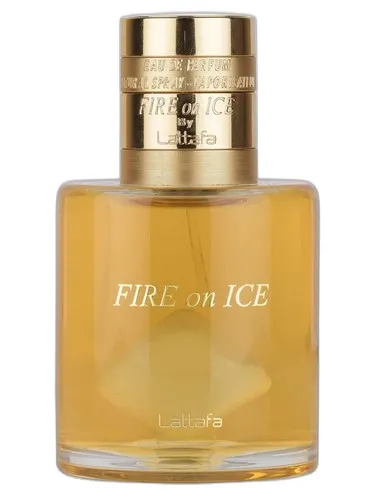 Frasco del perfume Lattafa Perfumes Lattafa Fire On Ice