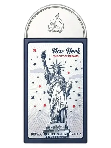 Frasco del perfume Lattafa Perfumes Lattafa New York the City of Dreams