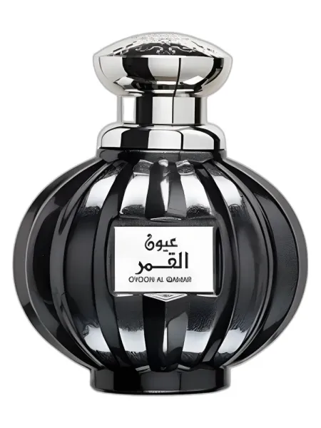 Frasco del perfume Lattafa Perfumes Oyoon Al Qamar