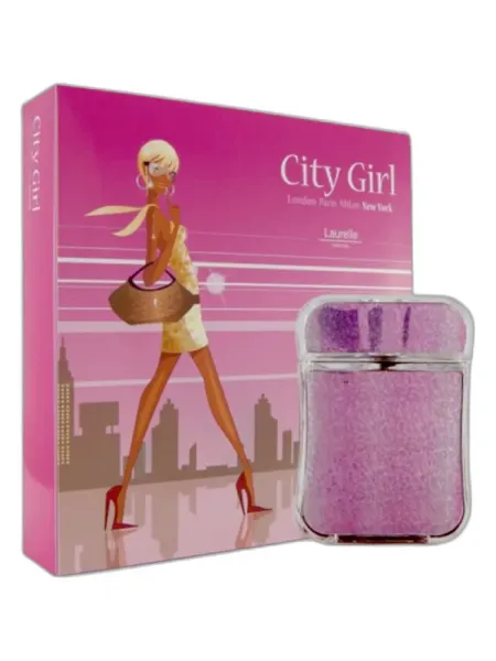 Frasco del perfume Laurelle London City Girl New York