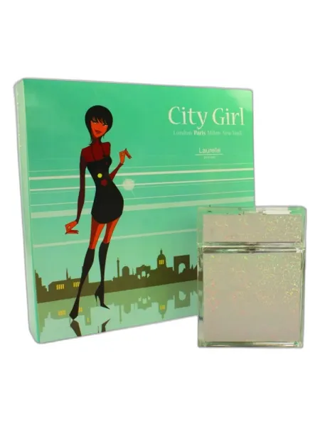 Frasco del perfume Laurelle London City Girl Paris