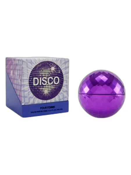 Frasco del perfume Laurelle London Disco Purple