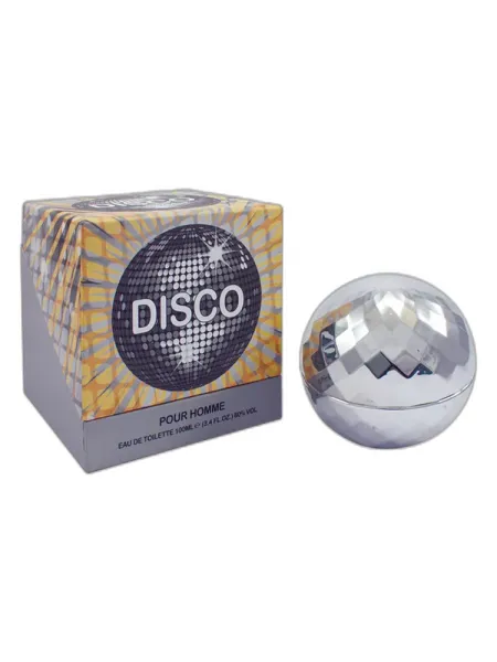 Frasco del perfume Laurelle London Disco Silver