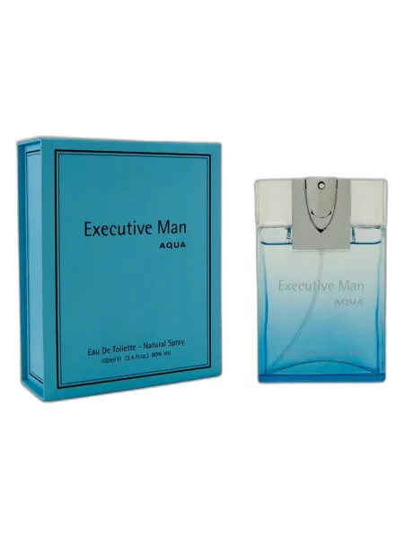 Frasco del perfume Laurelle London Executive Man Aqua