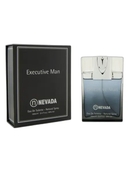 Frasco del perfume Laurelle London Executive Man Nevada