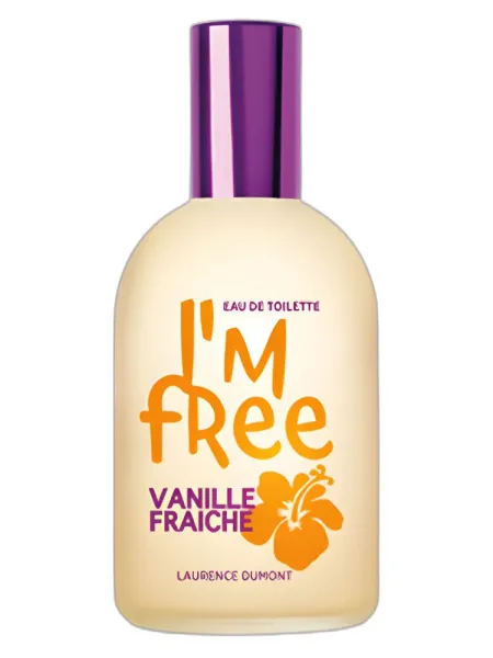 Frasco del perfume Laurence Dumont I'm Free Vanille Fraiche