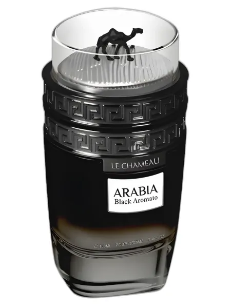 Frasco del perfume Le Chameau Arabia Black Aromato unisex