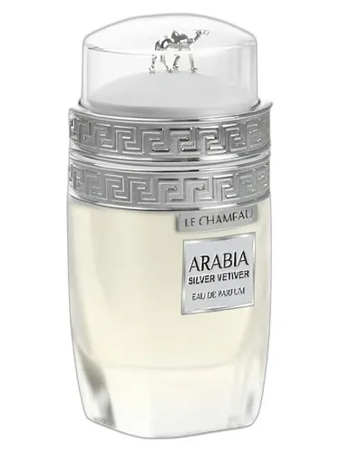 Frasco del perfume Le Chameau Arabia Silver Vetiver