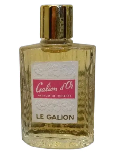 Frasco del perfume Le Galion d'Or