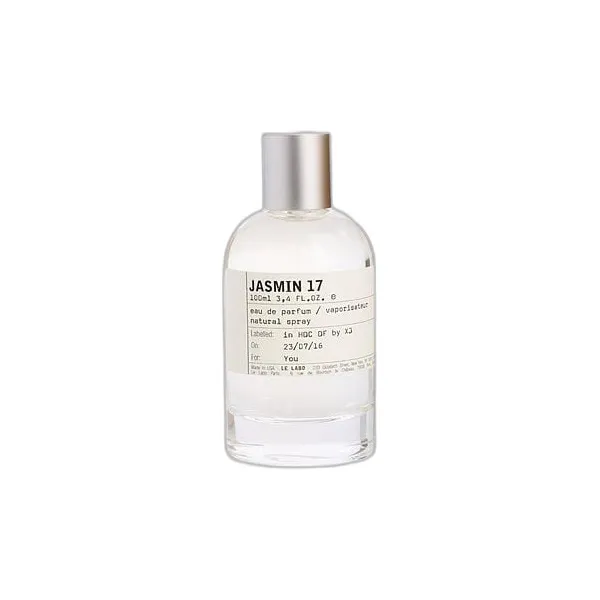Frasco del perfume Le Labo Jasmin 17 Eau de Parfum