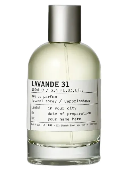 Frasco del perfume Le Labo Lavande 31 unisex