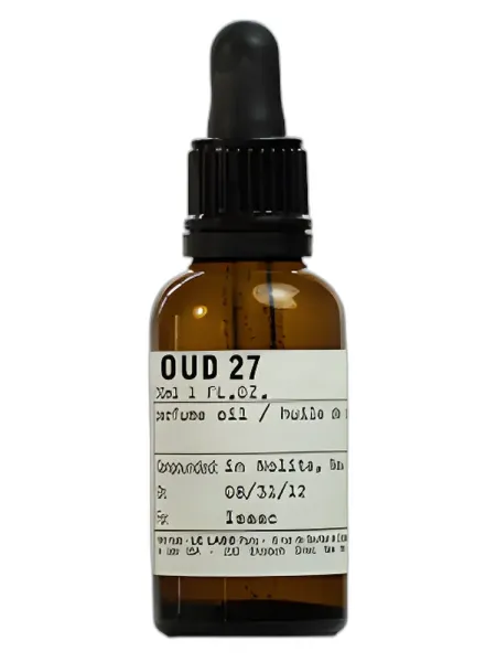 Frasco del perfume Le Labo Oud 27 Perfume Oil unisex