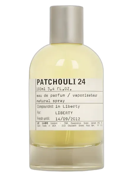 Frasco del perfume Le Labo Patchouli 24 unisex