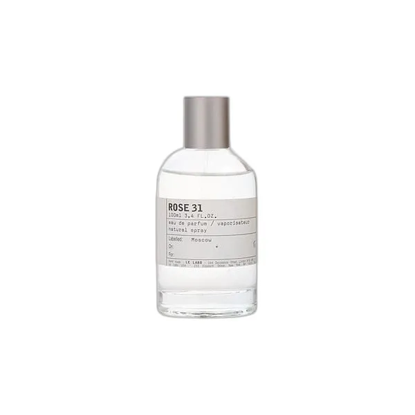 Frasco del perfume Le Labo Rose 31 Eau de Parfum