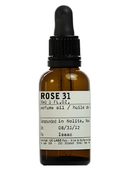Frasco del perfume Le Labo Rose 31 Perfume Oil unisex
