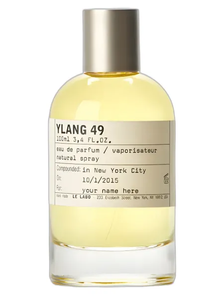 Frasco del perfume Le Labo Ylang 49 Eau de Parfum