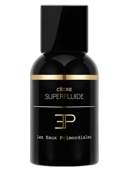Frasco del perfume Les EAUX Primordiales Cedre Superfluide unisex Eau de Parfum