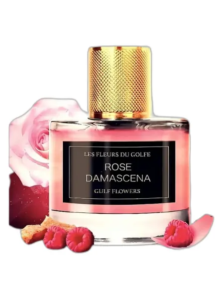 Frasco del perfume Les Fleurs du Golfe Rose Damascena unisex