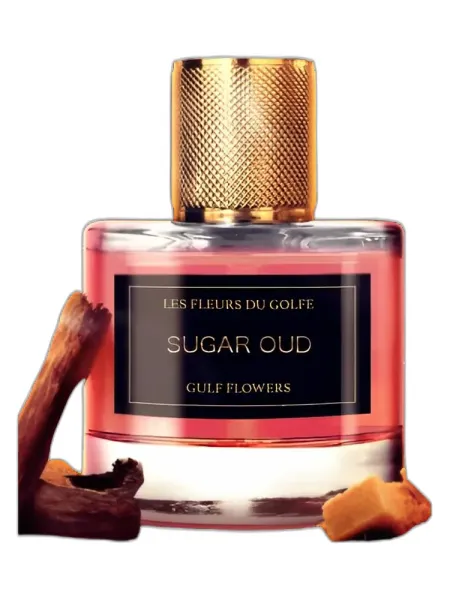 Frasco del perfume Les Fleurs du Golfe Sugar Oud unisex Eau de Parfum