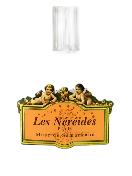Frasco del perfume Les Nereides Musc de Samarkand