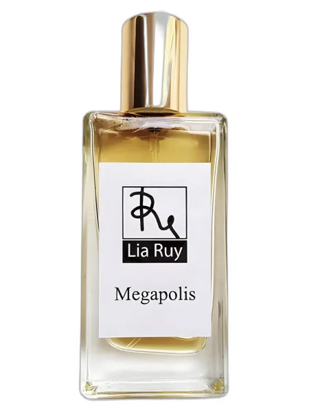Frasco del perfume Lia Ruy Megapolis unisex