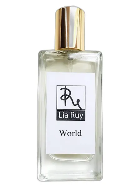 Frasco del perfume Lia Ruy World unisex